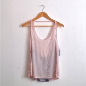 Lululemon Sheer Pink Tank